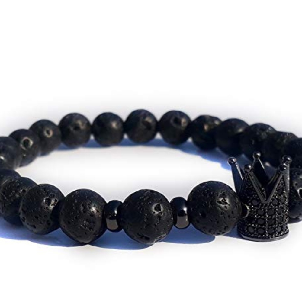 bracelet Men's & Women's  Crown Charm Antique
